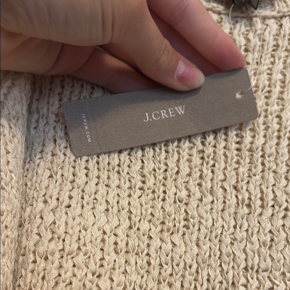 J. Crew Cream Knit Tank Top - Picture 10 of 15